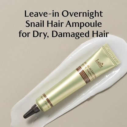 LADOR Snail Sleeping Hair Ampoule Keratin Treatment 20ml