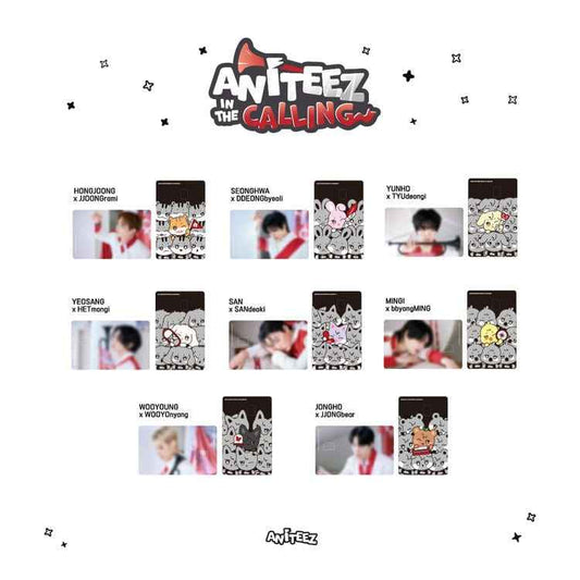 ATEEZ - [ANITEEZ IN THE CALLING] MD CARD COVER STICKER SET