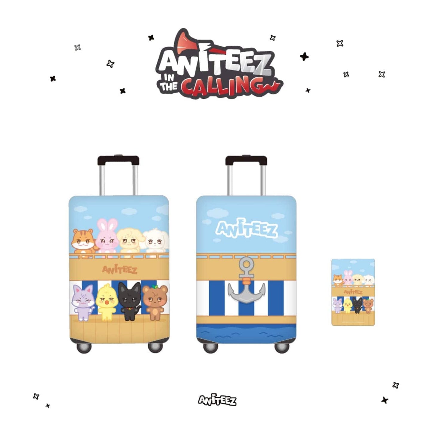 ATEEZ - [ANITEEZ IN THE CALLING] LUGGAGE COVER (XL)