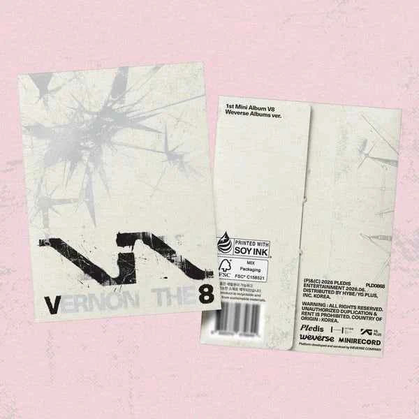 V8 (SEVENTEEN) 1ST MINI ALBUM - V8 (WEVERSE ALBUM VER.)