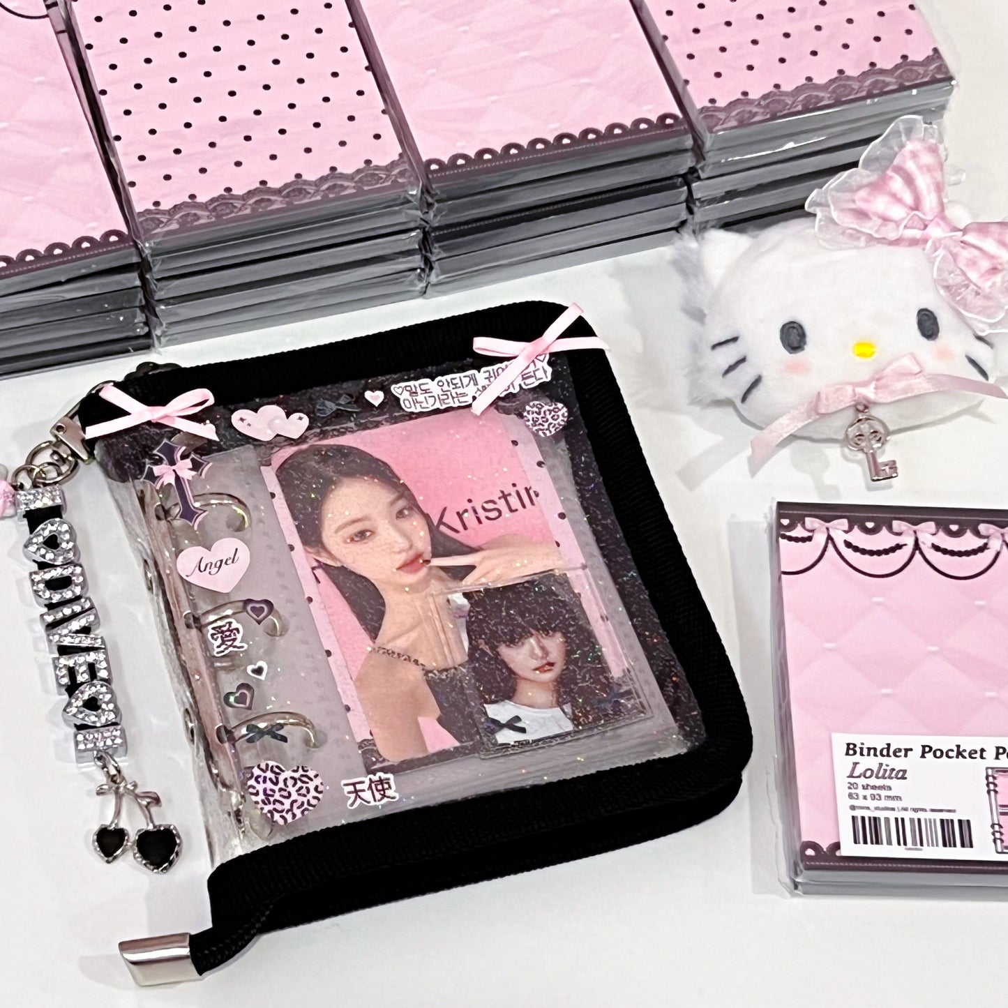 MINS STUDIOS Lolita Binder Pocket Paper