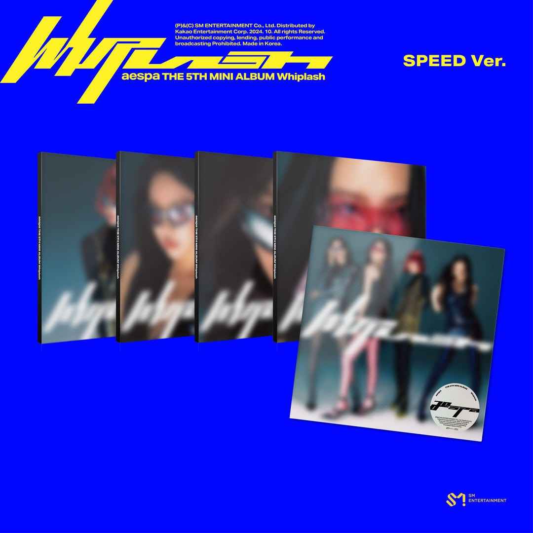 AESPA 5th Mini Album Whiplash (SPEED Ver.)
