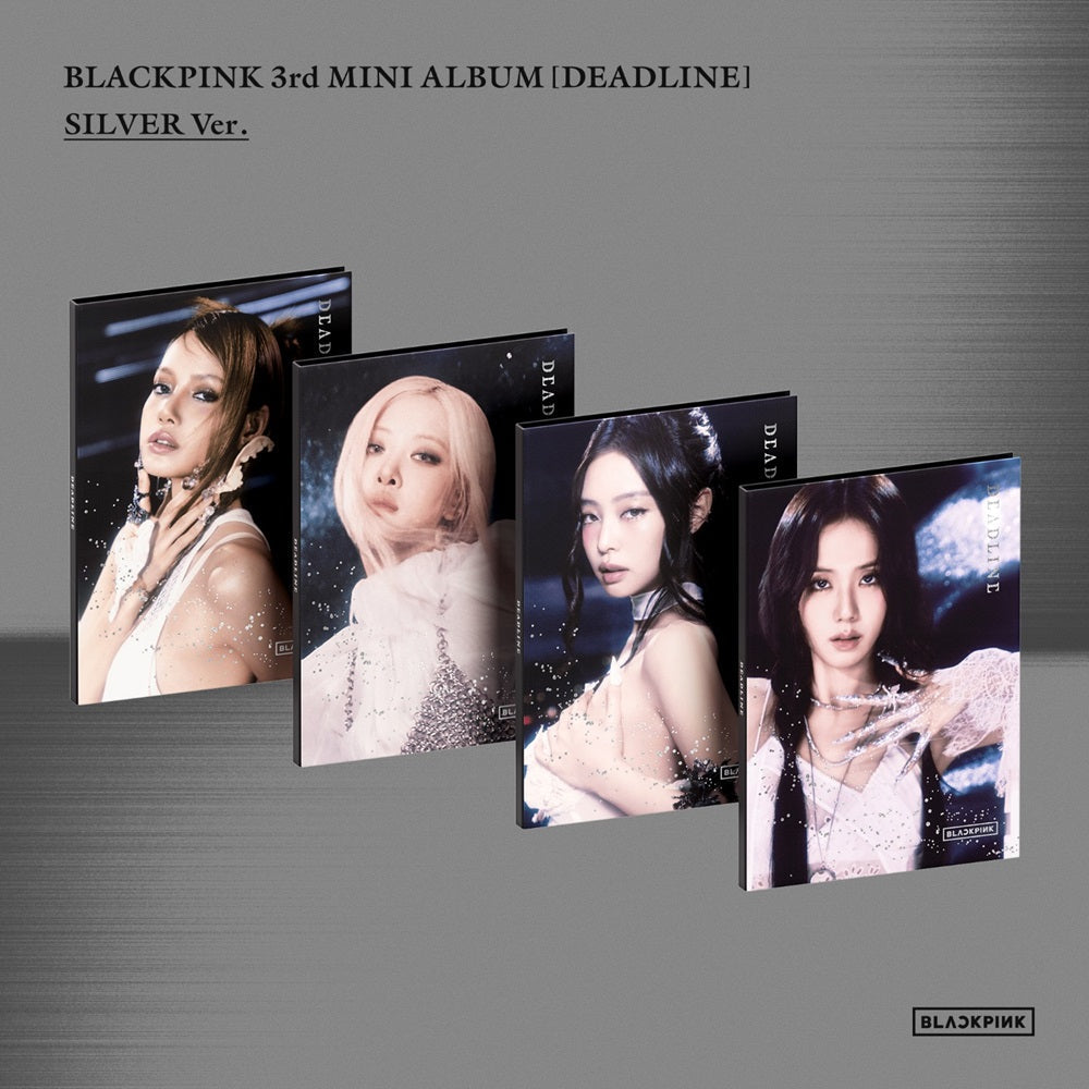 BLACKPINK - 3rd mini album [DEADLINE] (SILVER Ver.) (Digipack Ver.)