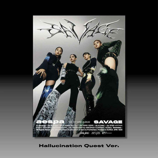 aespa - 1st Mini Album [SAVAGE] (HALLUCINATION QUEST Ver.)