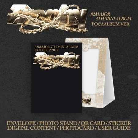 82MAJOR - 4th Mini Album [Trophy] (POCAALBUM Ver.)