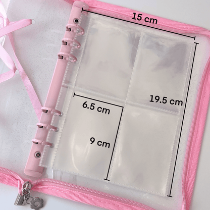 MINS STUDIOS A5 4-Pocket Binder Refill