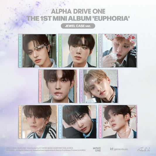 (POB) ALPHA DRIVE ONE - 1st mini album ‘EUPHORIA’ (JEWEL CASE ver.)