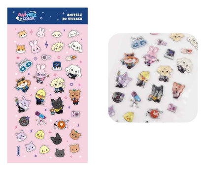 ATEEZ - ANITEEZ IN COLOR / ANITEEZ 3D STICKER