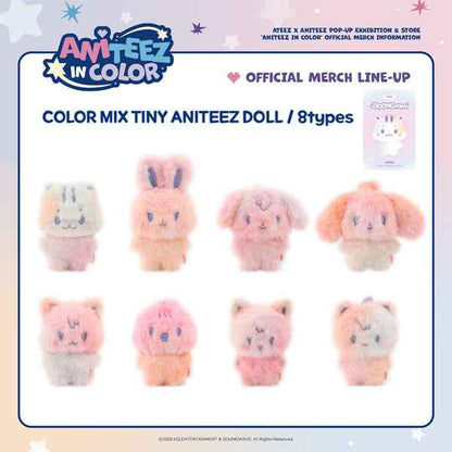 ATEEZ - ANITEEZ IN COLOR / COLOR MIX TINY ANITEEZ DOLL