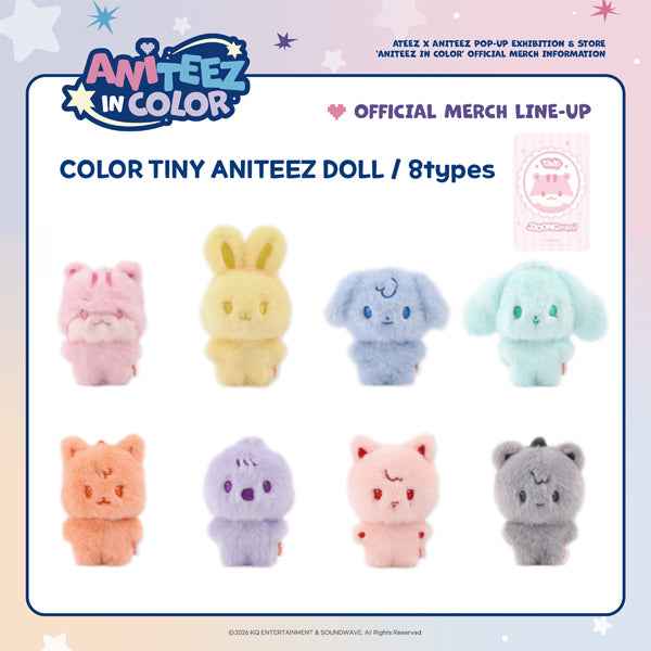 ATEEZ - ANITEEZ IN COLOR / COLOR TINY ANITEEZ DOLL