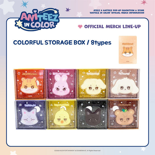 ATEEZ - ANITEEZ IN COLOR / COLORFUL STORAGE BOX