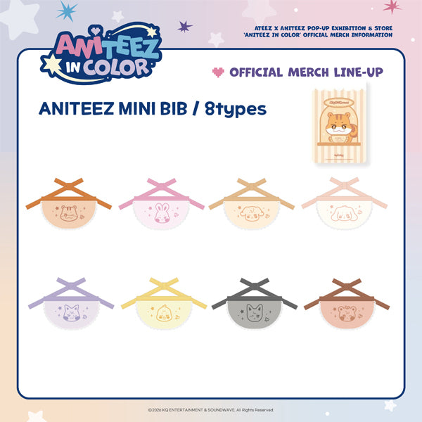 ATEEZ - ANITEEZ IN COLOR / ANITEEZ MINI BIB