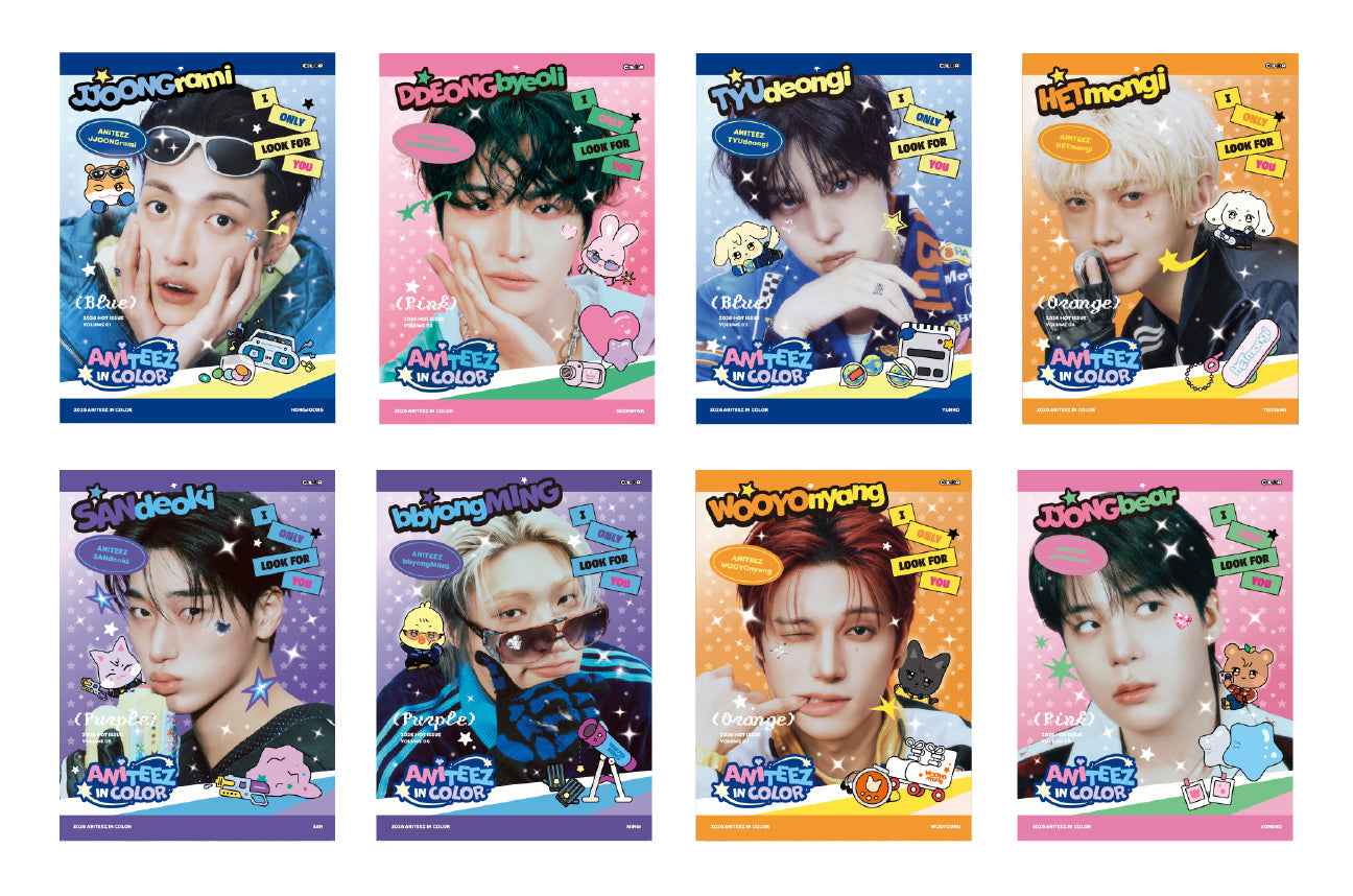 ATEEZ - ANITEEZ IN COLOR / MINI PHOTOBOOK