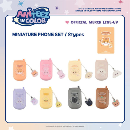 ATEEZ - ANITEEZ IN COLOR / MINIATURE PHONE SET