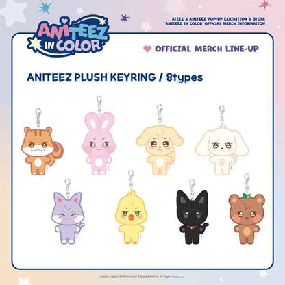 ATEEZ - ANITEEZ IN COLOR / ANITEEZ PLUSH KEYRING