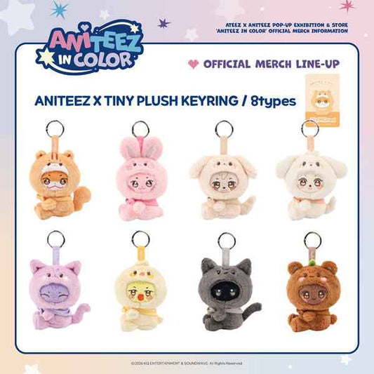 ATEEZ - ANITEEZ IN COLOR / ANITEEZ X TINY PLUSH KEYRING