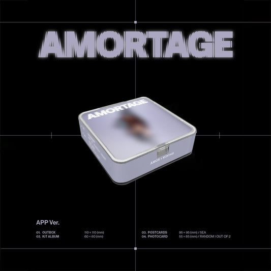 JISOO - Mini Album [AMORTAGE] (APP Ver.)