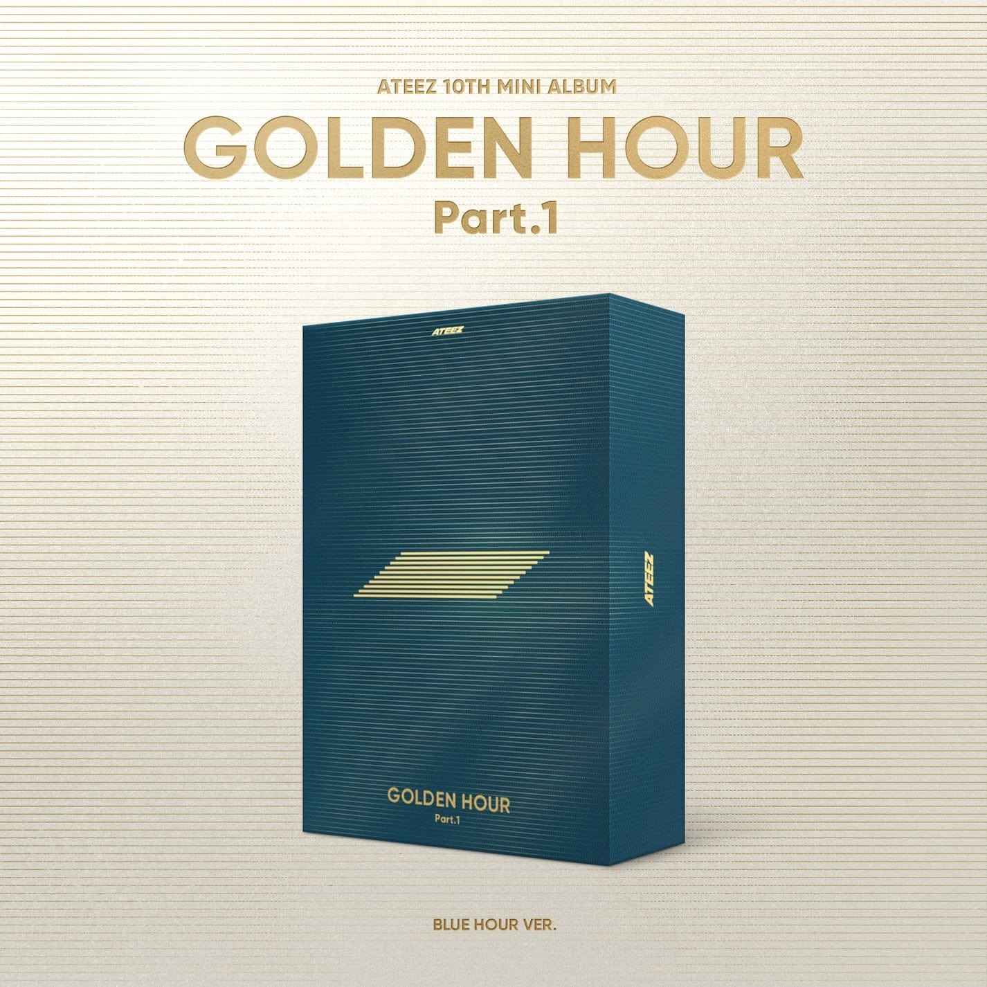 (POB) ATEEZ - 10th Mini Album [GOLDEN HOUR : Part.1]