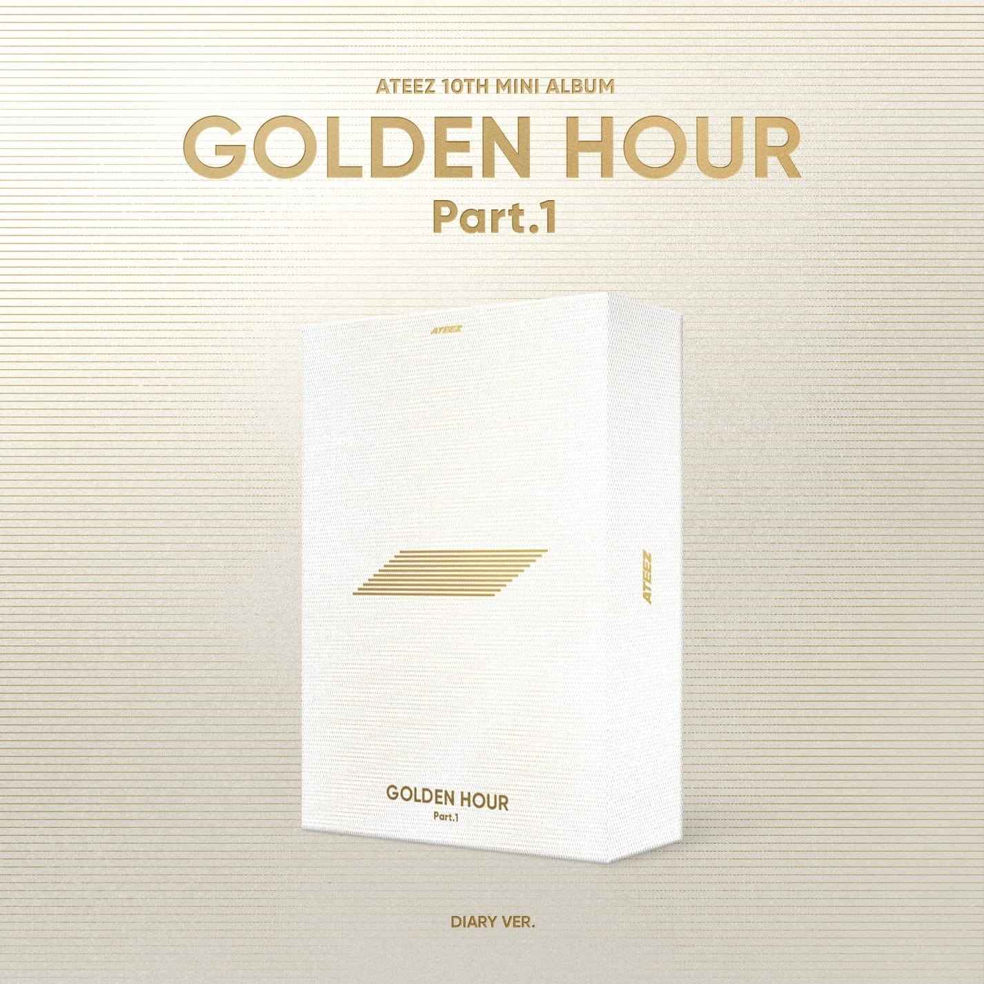 (POB) ATEEZ - 10th Mini Album [GOLDEN HOUR : Part.1]