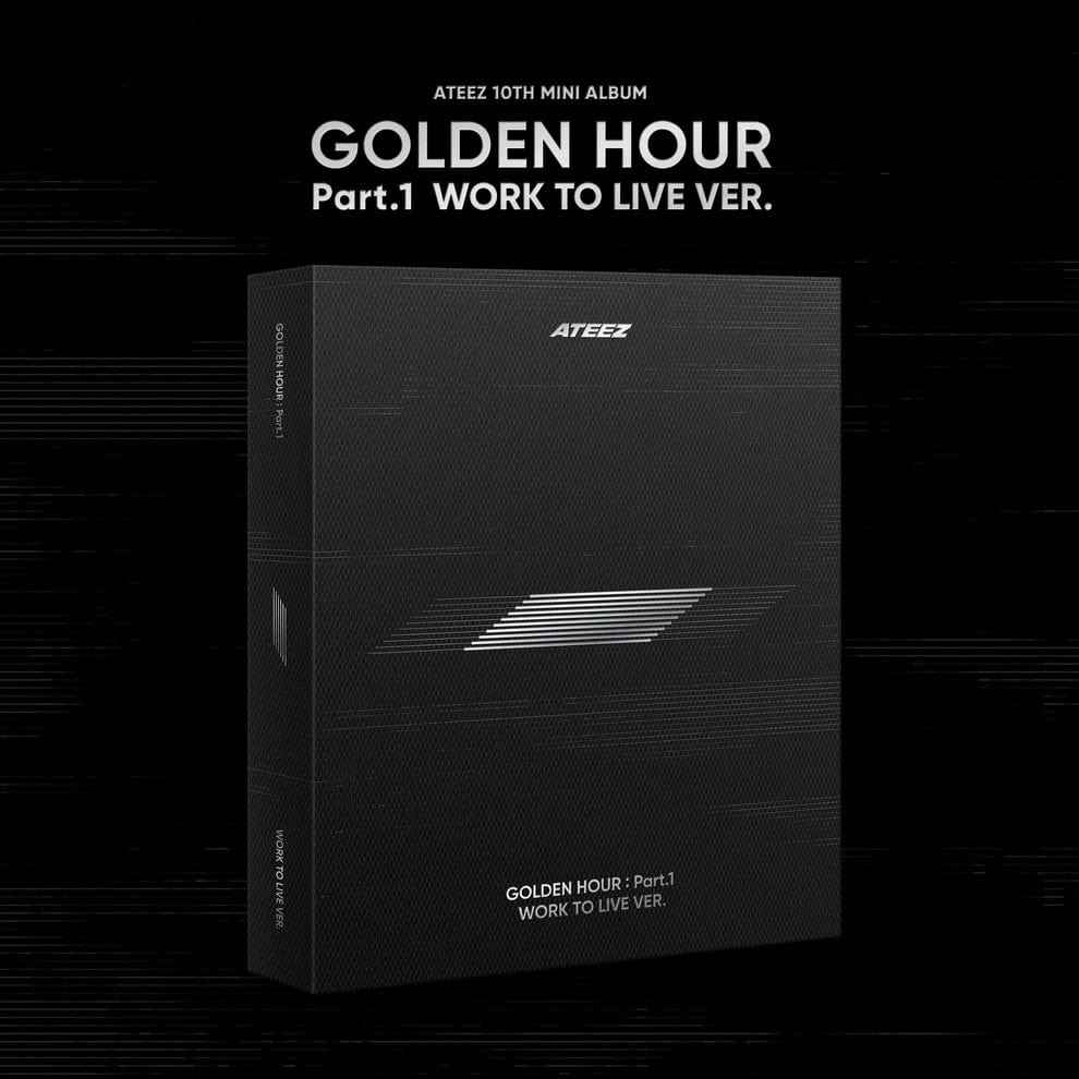ATEEZ - 10th Mini Album [GOLDEN HOUR : Part.1 ‘WORK TO LIVE VER.’]