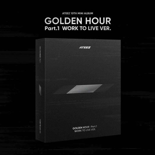ATEEZ - 10th Mini Album [GOLDEN HOUR : Part.1 ‘WORK TO LIVE VER.’]