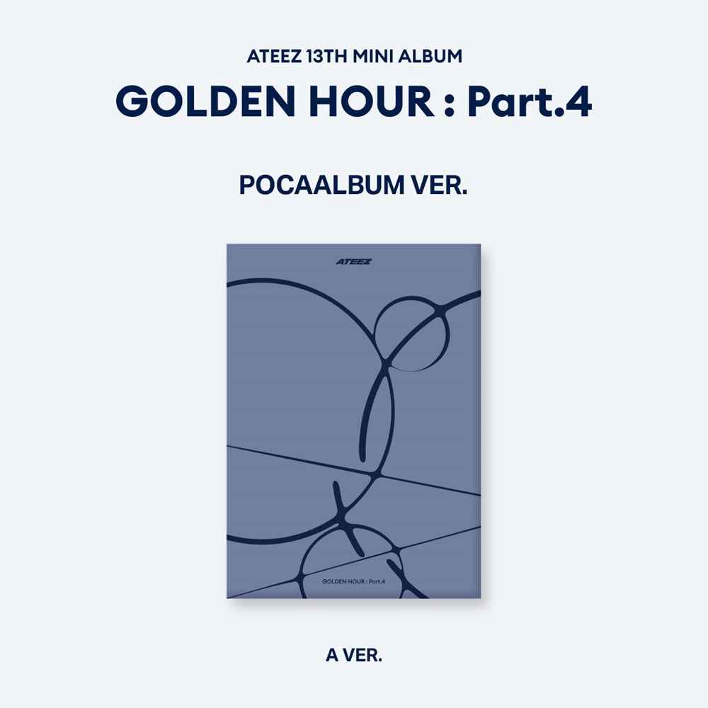 (MAKESTAR) ATEEZ - 13th Mini Album [GOLDEN HOUR : Part.4] (POCAALBUM Ver.)