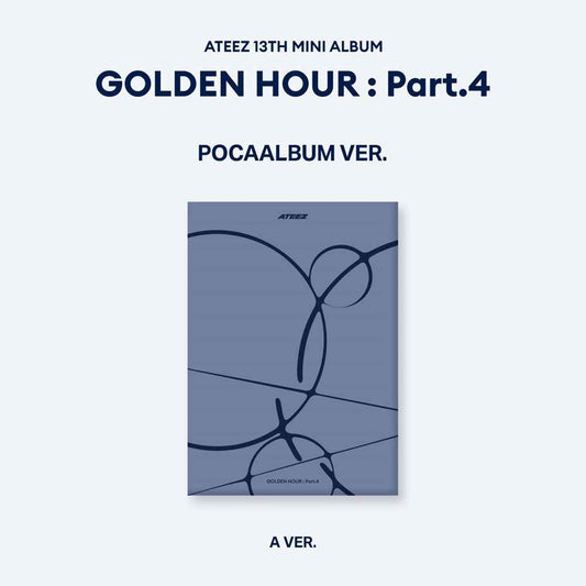 (MAKESTAR) ATEEZ - 13th Mini Album [GOLDEN HOUR : Part.4] (POCAALBUM Ver.)