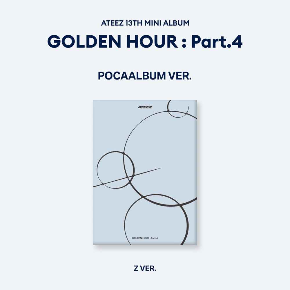 (MAKESTAR) ATEEZ - 13th Mini Album [GOLDEN HOUR : Part.4] (POCAALBUM Ver.)