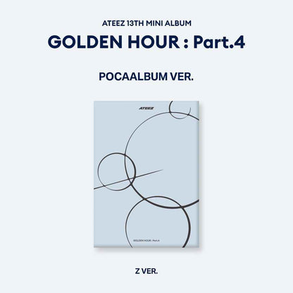 (MAKESTAR) ATEEZ - 13th Mini Album [GOLDEN HOUR : Part.4] (POCAALBUM Ver.)