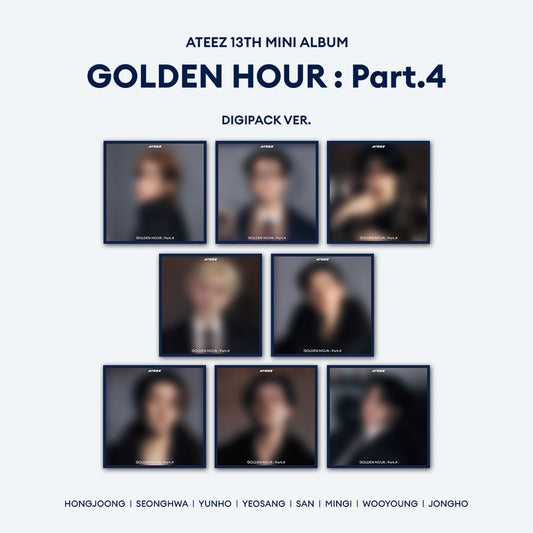 ATEEZ - 13th Mini Album [GOLDEN HOUR : Part.4] (DIGIPACK Ver.)