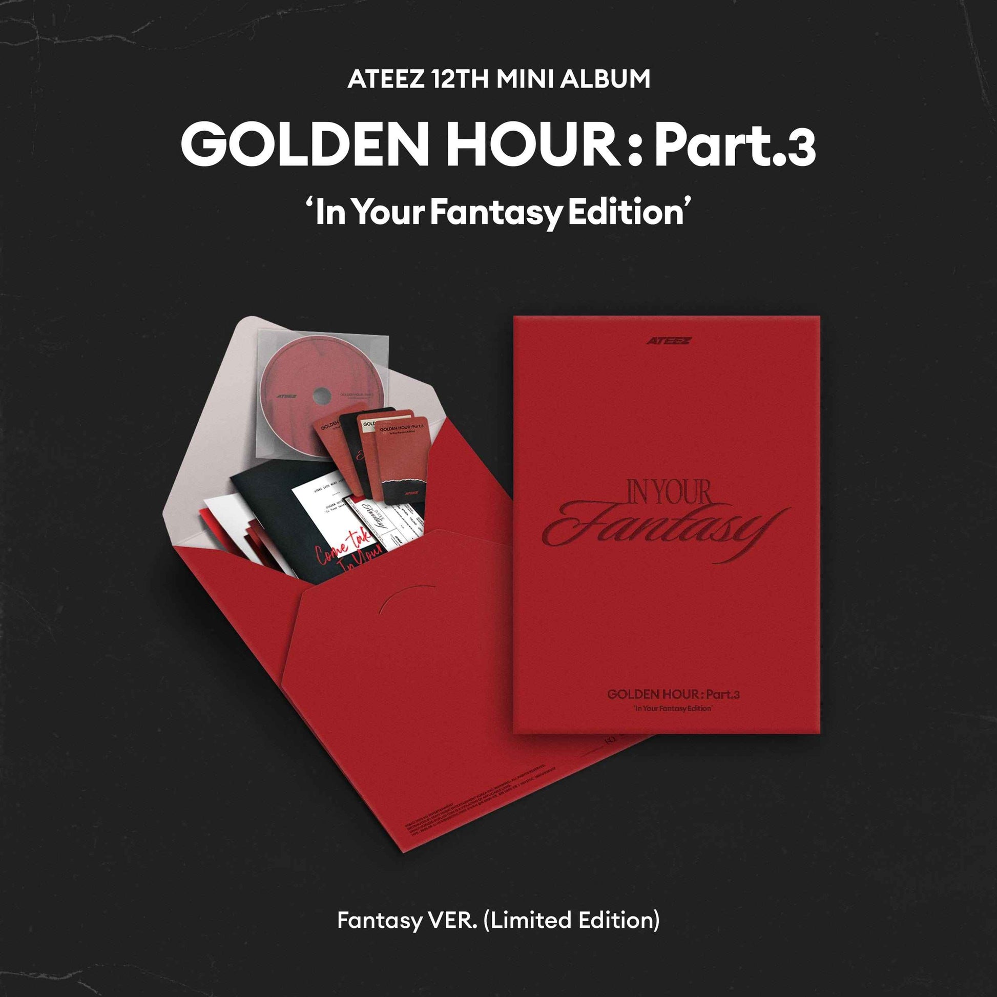 ATEEZ - [GOLDEN HOUR : Part.3 ‘In Your Fantasy Edition’] (Fantasy Ver.)