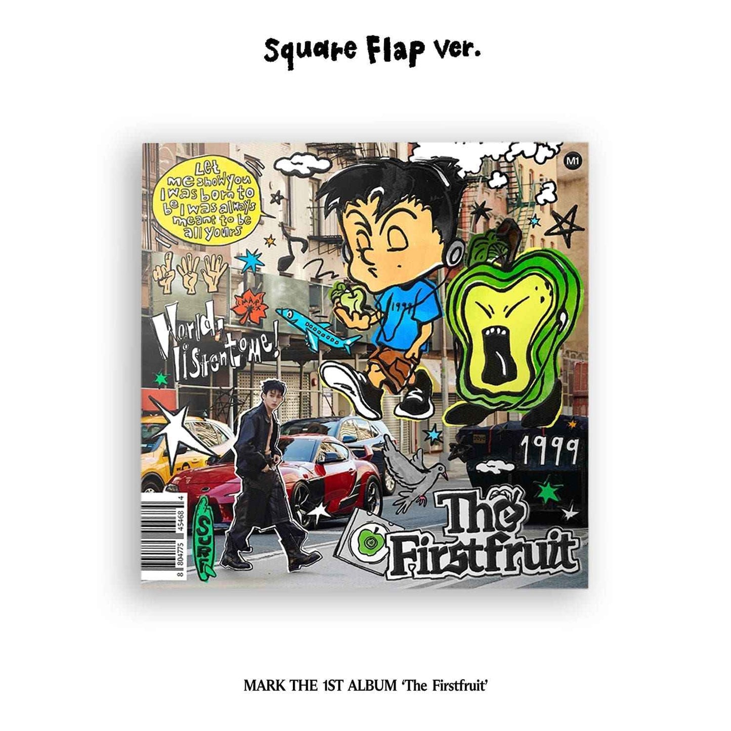 MARK - 1st Album [The Firstfruit] (Square Flap Ver.)