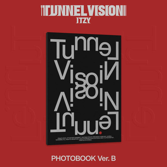 (POB) ITZY - [TUNNEL VISION] (Photobook Ver.)