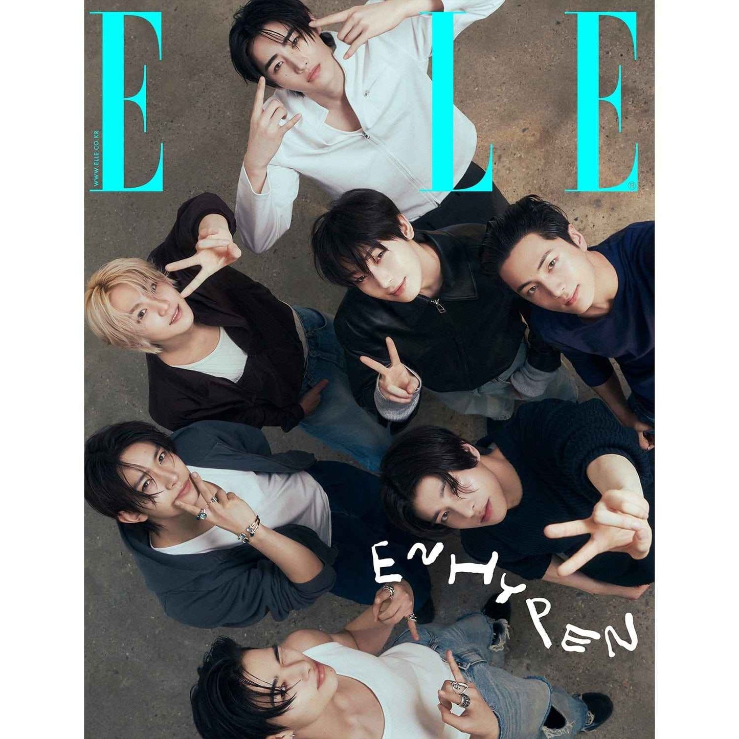 ELLE - April 2025 [Cover: Enhypen]