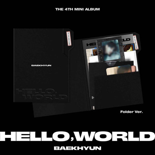 BAEKHYUN - 4th Mini Album [Hello, World] (Folder Ver.)