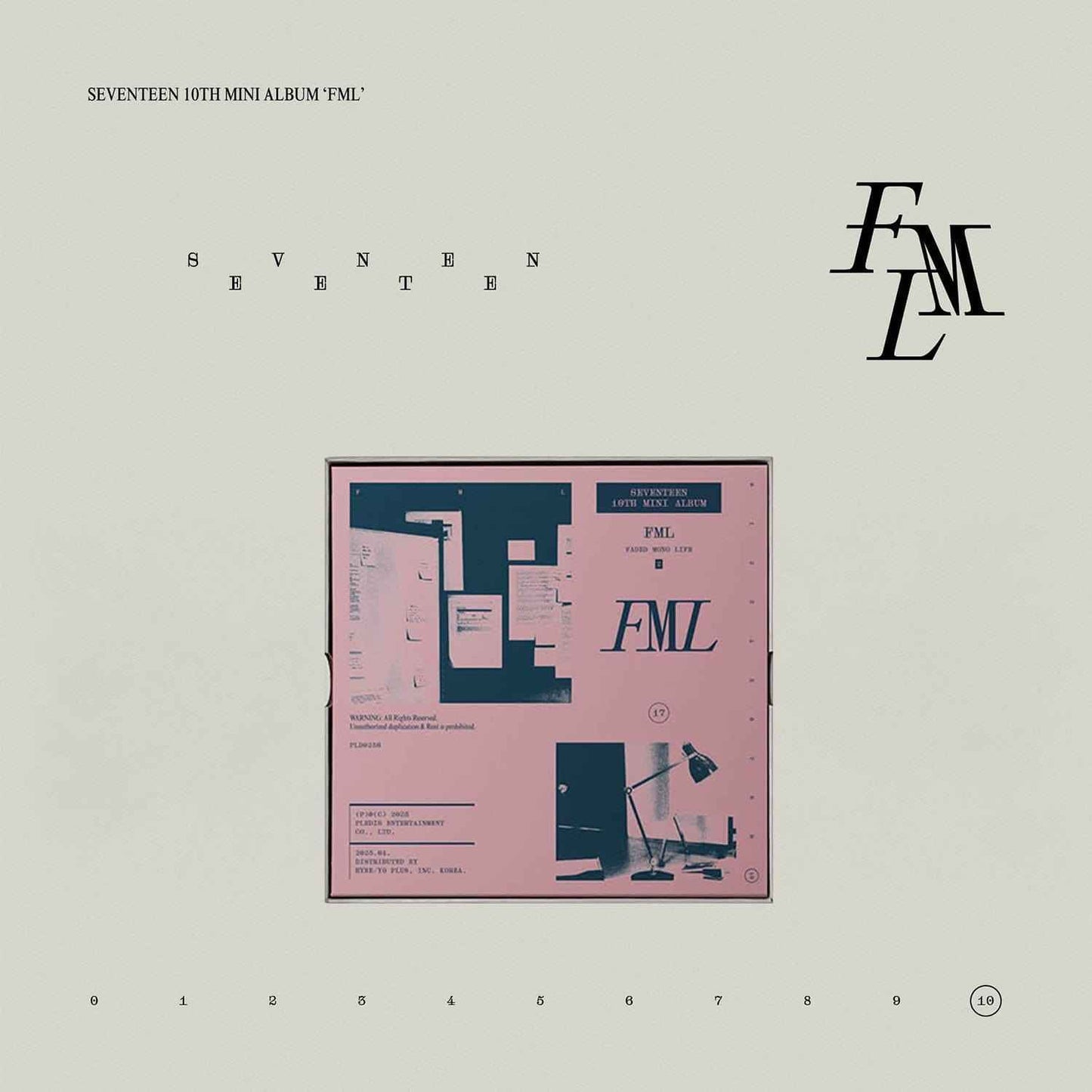 SEVENTEEN - 10th Mini Album [FML]