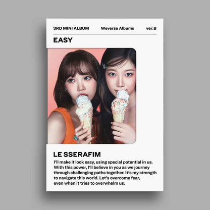 LE SSERAFIM - 3rd Mini Album [EASY] (Weverse Albums ver.)