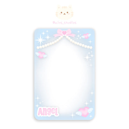 MINS STUDIOS Blue Angel Deco Frame