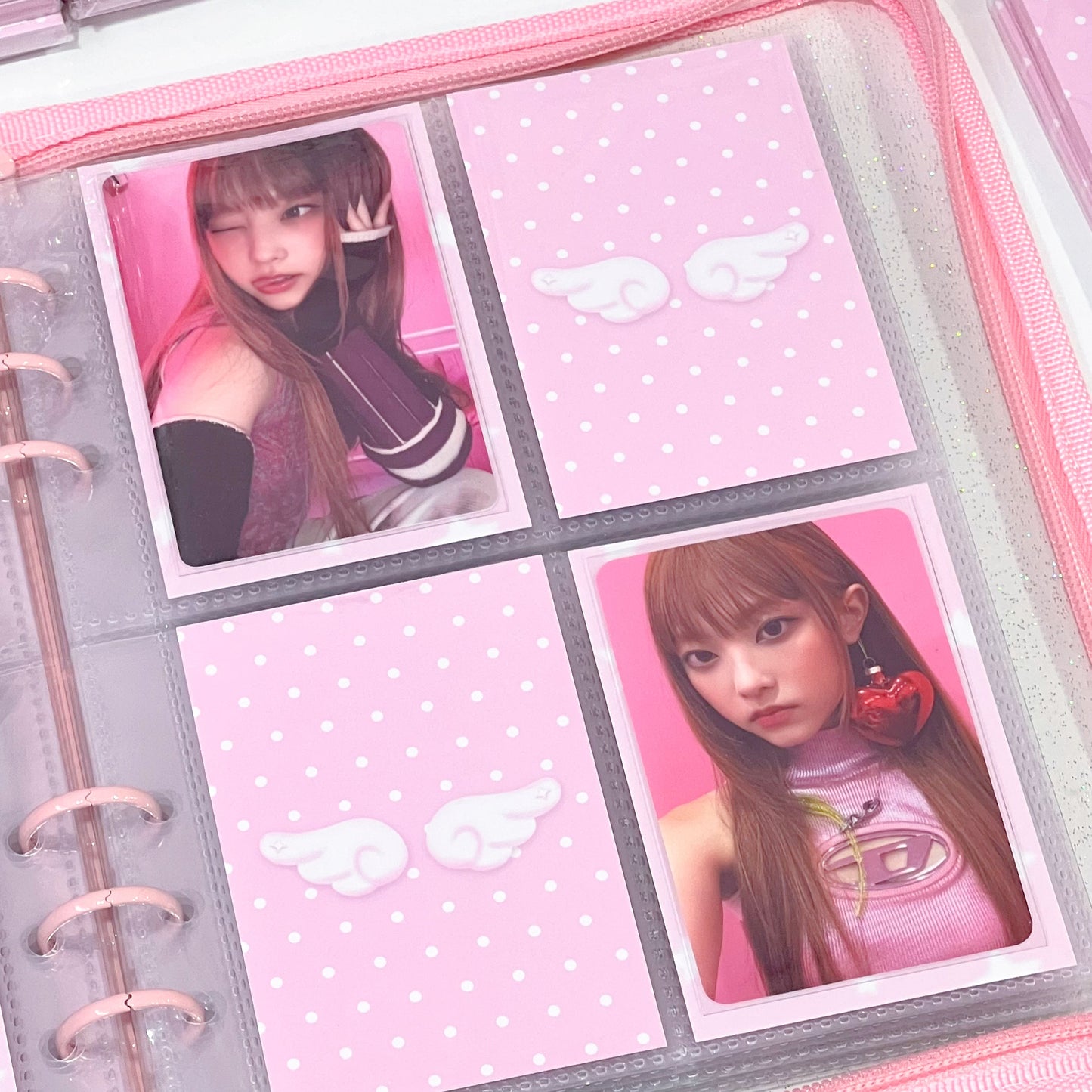 MINS STUDIOS Angel Star Binder Pocket Paper
