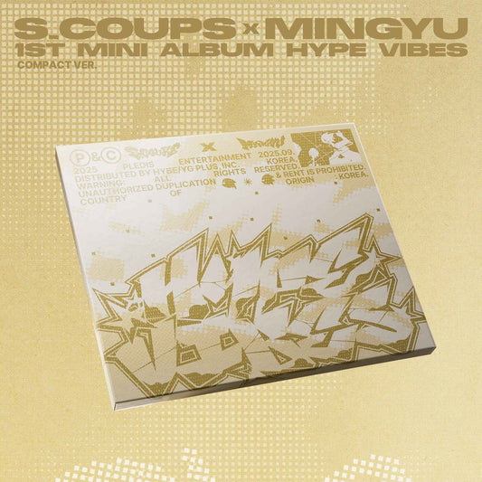 (POB) S.COUPS X MINGYU (SEVENTEEN) - 1st Mini Album [HYPE VIBES] (COMPACT Ver.)