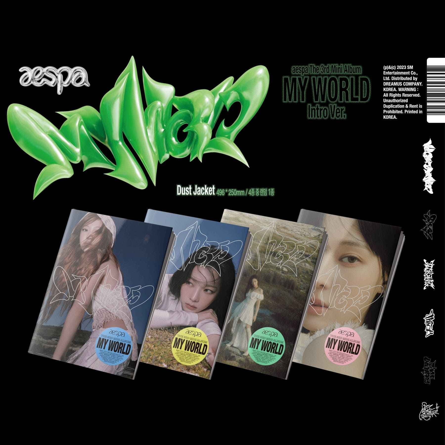 aespa - 3rd Mini Album [MY WORLD] (INTRO VER.)