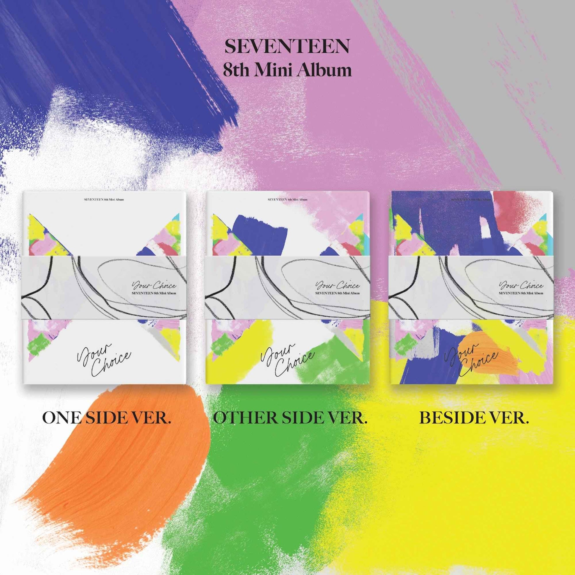 SEVENTEEN - 8th Mini Album [YOUR CHOICE]