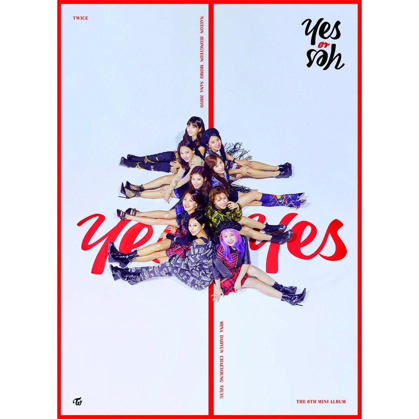 TWICE - 6th Mini Album [YES OR YES]