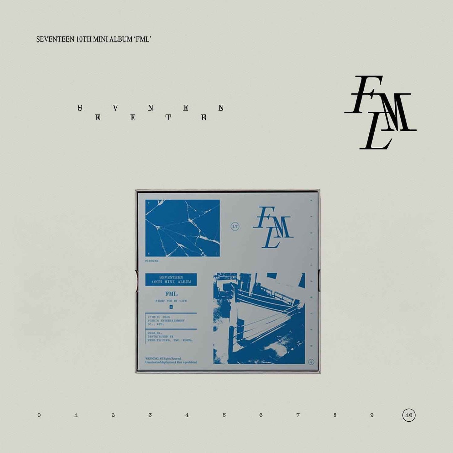 SEVENTEEN - 10th Mini Album [FML]