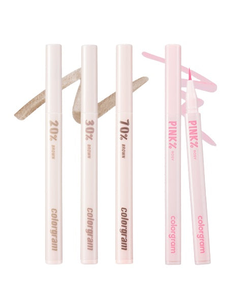 COLORGRAM Shade Re-forming Brush Liner 20% Brown
