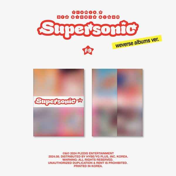 fromis_9 - 3rd Single Album [Supersonic] (Weverse Albums Ver.)