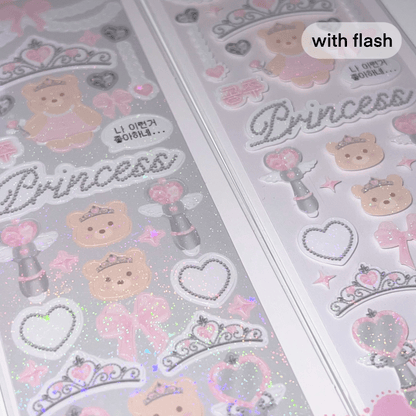 MINS STUDIOS Cyber Princess Deco Sticker