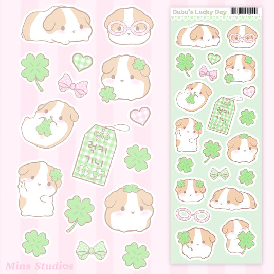 Dubu Lucky Day Sticker