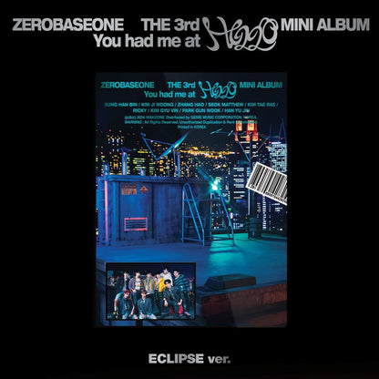 ZEROBASEONE 3rd Mini Album YOU HAD ME AT HELLO
