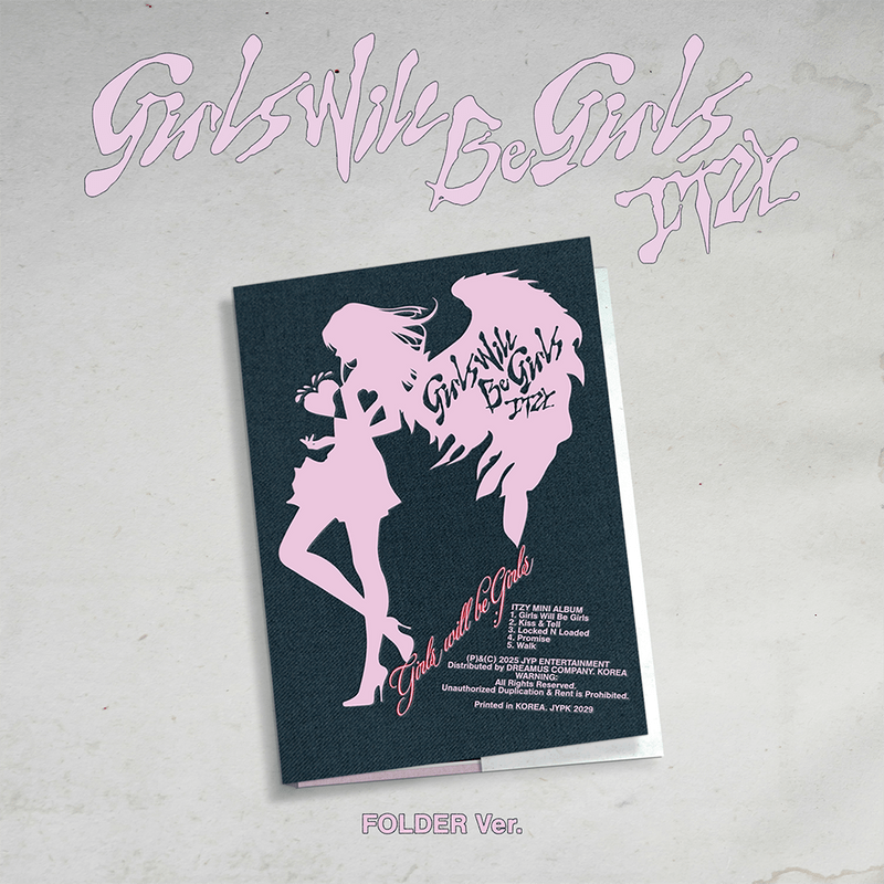 (POB) ITZY - [Girls Will Be Girls] (Folder Ver.)